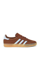 adidas Originals Gazelle Indoor in Brown | Preloved Brown  Clear Sky  & Gum Lifestyle Sneakers for Women