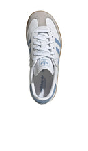 adidas Originals Kids Samba Og Sneaker in White,Blue