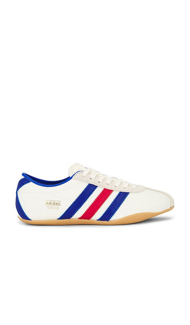 adidas Originals Tokyo in Cream | Cream White  Royal Blue  & Gum Lifestyle Sneakers for Women
