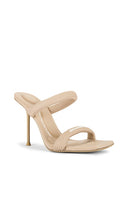 Alexander Wang Julie Tubular Webbing Sandal in Beige