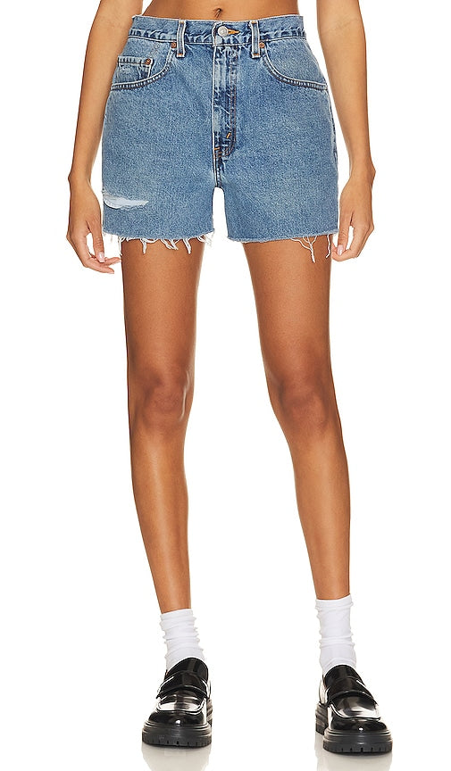 aligrace Ali Relaxed Short in Blue - aligrace Ali - Short décontracté en bleu - aligrace Ali 蓝色休闲短裤 - aligrace Ali Relaxed Short in Blau - aligrace Ali 릴랙스 쇼츠 in 블루 - Aligrace Pantaloncini rilassati Ali in blu