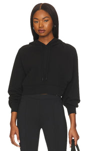 alo Double Take Hoodie in Black - alo - Double Take - Sweat à capuche - Noir - alo Double Take 黑色连帽衫 - Alo Double Take Kapuzenpullover in Schwarz - alo 더블 테이크 후디 - Felpa con cappuccio alo Double Take in nero