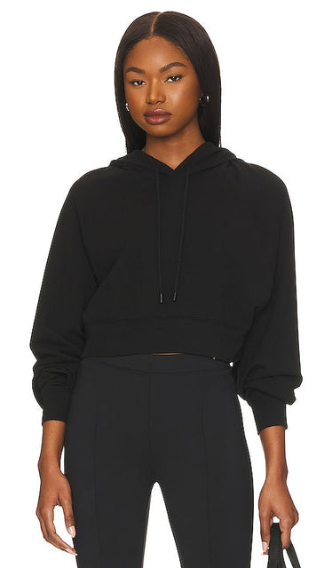 alo Double Take Hoodie in Black - alo - Double Take - Sweat à capuche - Noir - alo Double Take 黑色连帽衫 - Alo Double Take Kapuzenpullover in Schwarz - alo 더블 테이크 후디 - Felpa con cappuccio alo Double Take in nero