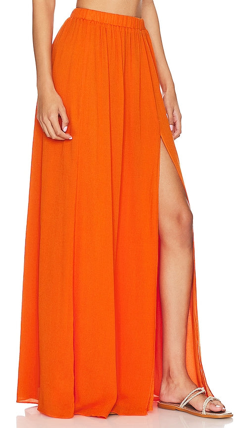 anna nata Cassidy Skirt in Orange