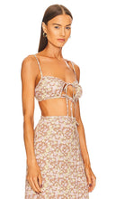 anna nata Devin Crop Top in Lavender