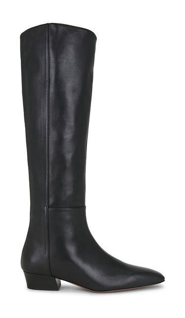 ATP Atelier Erve Boot in Black | Black Knee-High Boots for Women