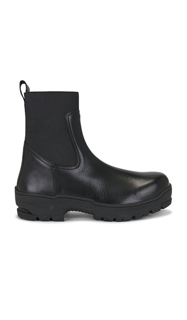 ATP Atelier Feltre Boot in Black | Black Ankle Boots for Women