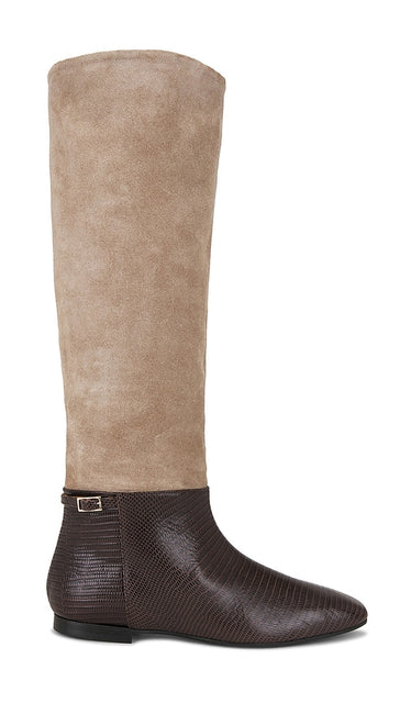 ATP Atelier Premana Boot in Brown | Walnut & Avena Knee-High Boots for Women