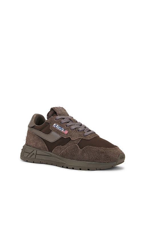Autry Reelwind Low Sneaker in Brown