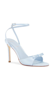 BLACK SUEDE STUDIO Albie 100 Bow Sandal in Baby Blue