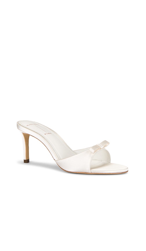 BLACK SUEDE STUDIO Albie Sandal in White