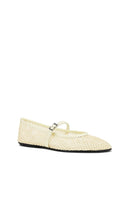 BLACK SUEDE STUDIO Mika Flat in Yellow