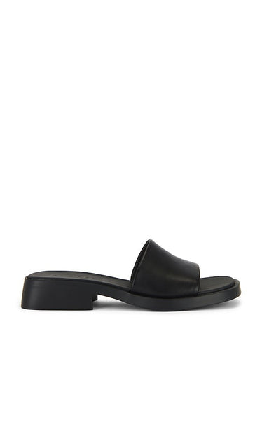 Camper Dana Sandal in Black | Black Slides for Women