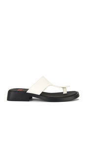 Camper Twins Sandal in White | White Heeled Sandals for Women