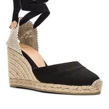 Castaner Carina Wedge in Black