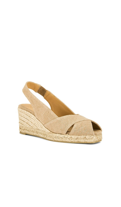 Castaner Diana Espadrille in Tan