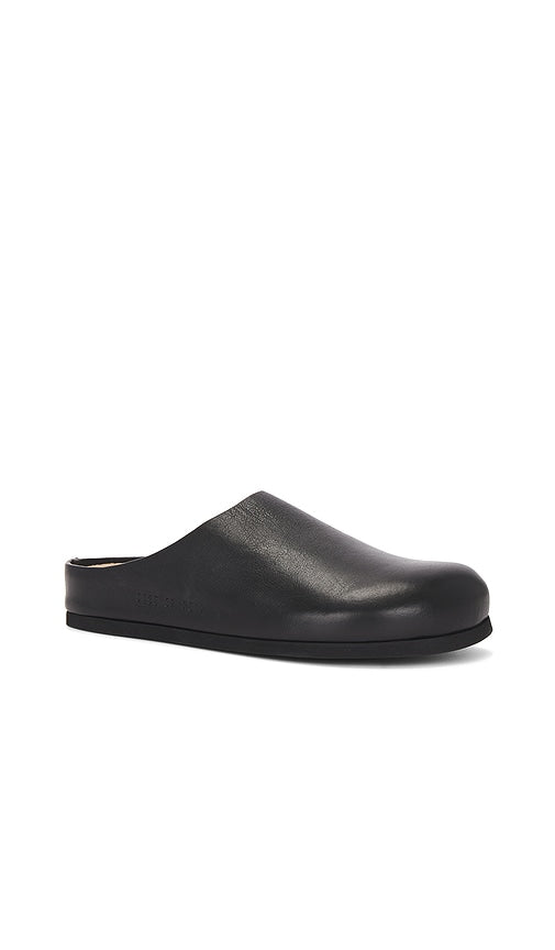 Common Projects Leather Clog in Black
