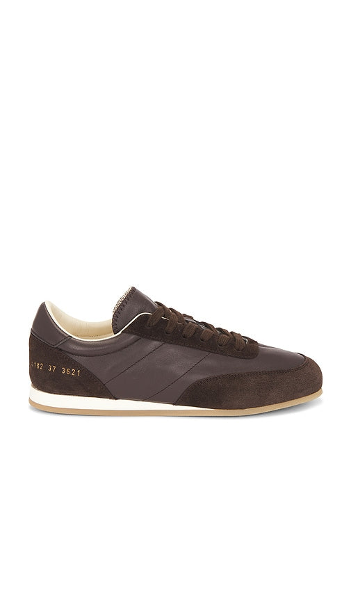 Common Projects Minimal Runner Sneaker in Brown | Brown Lifestyle Sneakers for Women
