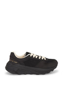 Common Projects Premium Runner Sneaker in Black | Black & Off White Lifestyle Sneakers for Women