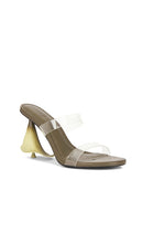 Cult Gaia Calisto Sandal in Olive