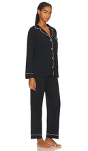 eberjey Gisele Long PJ Set in Black