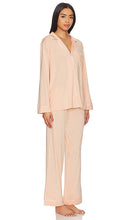 eberjey Gisele Long PJ Set in Peach
