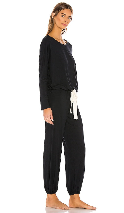 eberjey Gisele Slouchy Set in Black