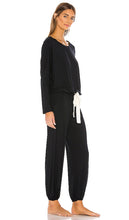 eberjey Gisele Slouchy Set in Black