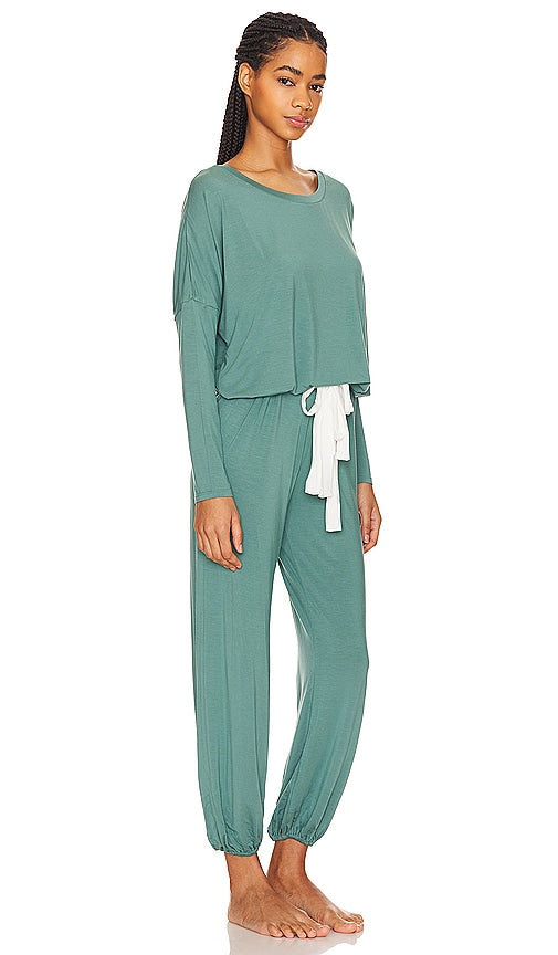 eberjey Gisele Slouchy Set in Green