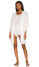 eberjey Mariana The Mademoiselle Kimono Robe in White