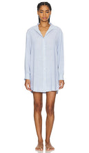 eberjey Nautico Sleepshirt in Blue - Chemise de nuit eberjey Nautico en bleu - eberjey Nautico 蓝色睡衣 - Eberjey Nautico Schlafshirt in Blau - eberjey Nautico 슬립셔츠 블루 색상 - Camicia da notte eberjey Nautico in blu