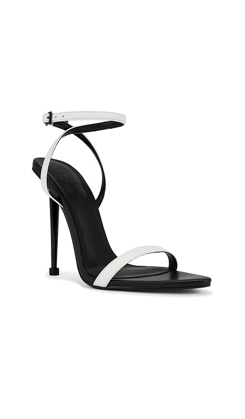 FEMME LA Ford Sandal in Black,White