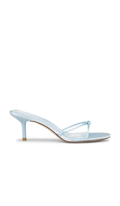 FEMME LA x REVOLVE Maeve Slipper in Baby Blue | Blue Sorbet Open Toe Heels for Women