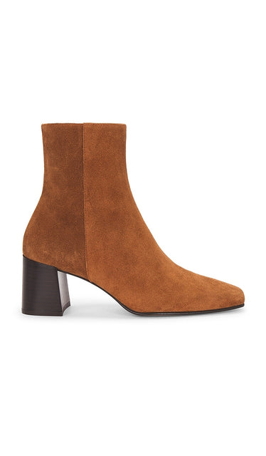 Flattered Cay Boot in Brown | Bourbon Ankle Boots for Women
