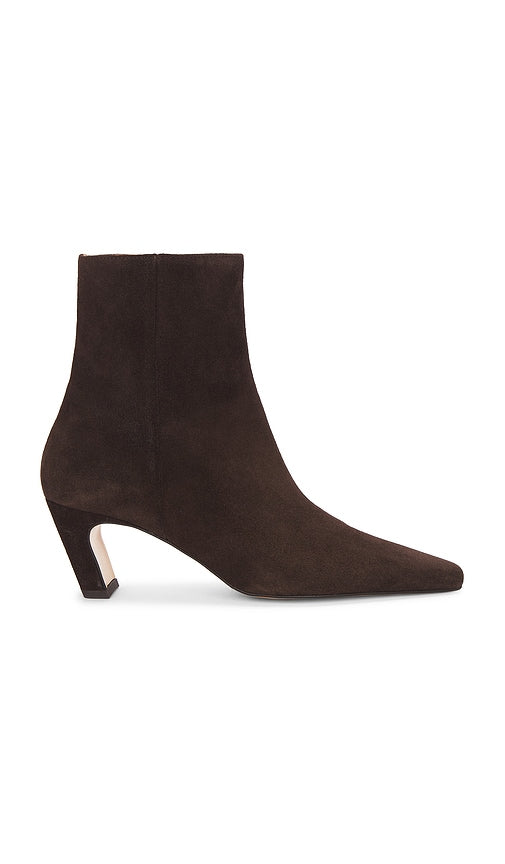 Flattered Xena Boot in Chocolate | Chocolate Ankle Boots for Women