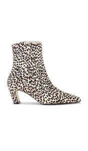 Flattered Xena Boot in Cream | Chocolate Dot Ankle Boots for Women