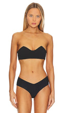 fleur du mal Bandeau Bra in Black