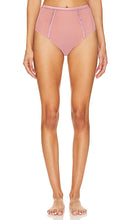 fleur du mal Brilliant High Waist Cheeky in Rose