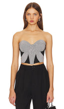 fleur du mal Bustier Top in Black