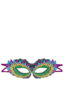 fleur du mal Carnival Embroidery Eye Mask in Purple
