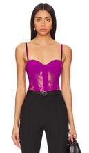 fleur du mal Cupped Bodysuit in Purple - fleur du mal Body coupe en violet - Fleur du mal 紫色杯形连体衣 - Fleur du Mal-Body mit Körbchen in Lila - fleur du Mal 컵드 바디수트 색상은 퍼플 색상입니다. - fleur du mal Body a coppa in viola