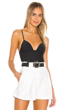 fleur du mal Cupped Nonwire Bodysuit in Black - fleur du mal Body à coupe sans armatures en noir - 黑色 Fleur du mal 杯托无钢圈连体衣 - Fleur du Mal Bügelloser Body mit Körbchen in Schwarz - fleur du mal 컵드 논와이어 바디수트 블랙 색상 - fleur du mal Body senza ferretto a coppa in nero