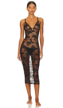 fleur du mal Long Bouquet Slip in Black - fleur du mal Long Bouquet Slip en Noir - fleur du mal 黑色长款花束衬裙 - fleur du mal Long Bouquet Slip in Schwarz - fleur du mal 롱 부케 슬립 블랙 색상 - fleur du mal Slip bouquet lungo in nero