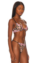 fleur du mal Roses And Thorns Demi Bra in Pink