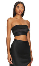fleur du mal Strapless Top in Black