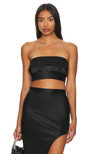 fleur du mal Strapless Top in Black - fleur du mal Top bustier en noir - fleur du mal 黑色无肩带上衣 - fleur du mal Trägerloses Top in Schwarz - fleur du Mal 스트랩리스 탑 - fleur du mal Top senza spalline in nero