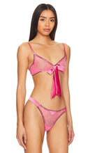 fleur du mal Untie Me Demi Bra in Pink