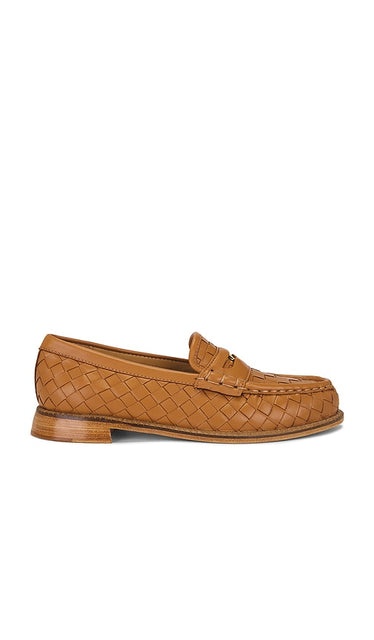 Freda Salvador Elba Loafer in Cognac | Cognac Loafers & Oxfords Flats for Women