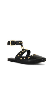 Free People Camille Mystic O-ring Flat in Black