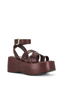 Free People Hazel Flatform Sandal in Brown